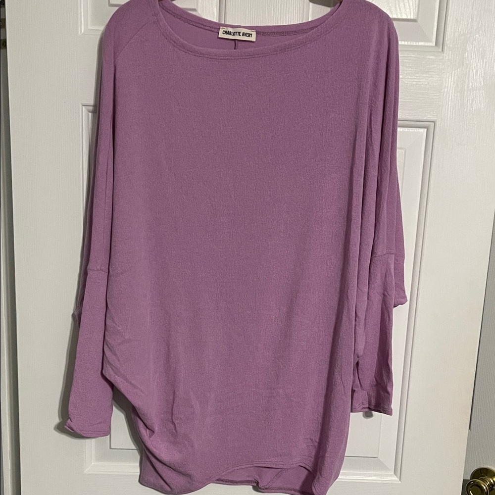 Charlotte Russe Purple Women's Blouse